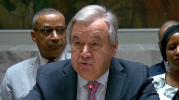 Guterres sobre la crisis en Oriente Medio: "Es hora de dar un paso atrás"