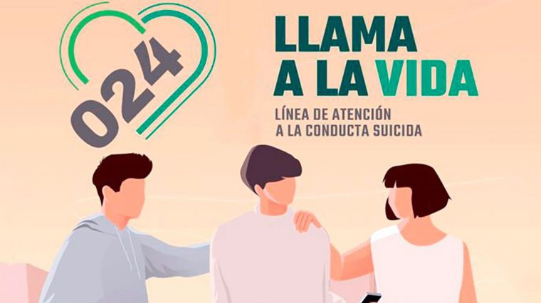 La Línea 024 para la atención a la conducta suicida ha recibido más de 260.000 llamadas en dos años