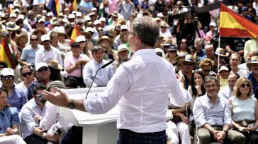 Feijóo: "Las europeas pueden ser el comienzo para el cambio de España"