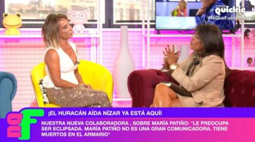 La televisiva Aída Nízar es la segunda e inesperada denunciante del 