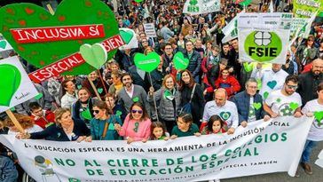El Gobierno "niega la evidencia" ante el cierre de los centros de educación especial en España