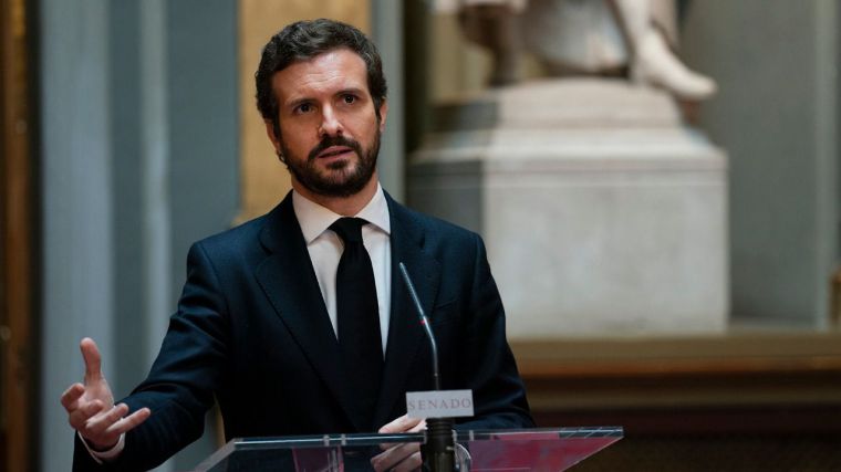 Casado tacha de 'caos' el plan del Gobierno que nos llevará 'a la ruina económica'