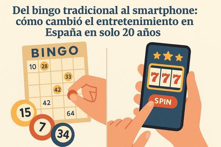 Del bingo tradicional al smartphone: cómo cambió el entretenimiento en España en solo 20 años