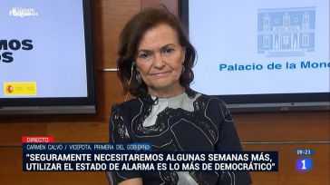 Carmen Calvo carga contra el PP pero se olvida de la traición de ERC y anuncia 