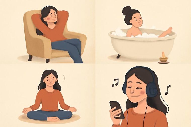 Formas sencillas de relajarte después de un día ajetreado