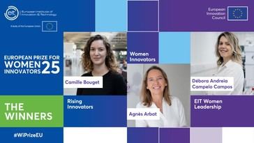 Premiados del Premio Europeo a Mujeres Innovadoras 2025 destacan logros en innovación
