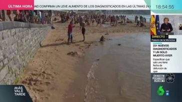 [VÍDEO] Agreden en directo un periodista de laSexta en la Playa de la Concha de San Sebastián al confundirle con un mirón