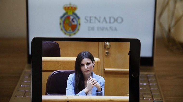 'Con lo que usted ha sido, vergüenza le debería de dar': Una casi desconocida Lorena Roldán (Cs) carga en su discurso más duro contra Marlaska