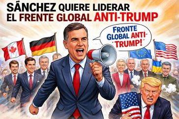 El editorial de Joaquín Abad: Sánchez quiere liderar el frente global anti Trump