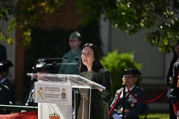 Juran bandera 242 nuevos guardias civiles en Valdemoro