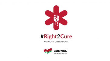 Unidas Podemos pisa al Gobierno y se une al #Right2Cure para que la vacuna contra el Covid-19 sea universal y gratuita