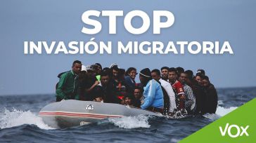 Abascal alerta de la mayor oleada de llegadas de inmigrantes ilegales a nuestro país en años