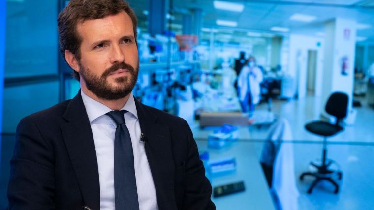 Casado se jacta de la influencia del PP por conseguir en 12 horas el apoyo de la UE frente a Sánchez