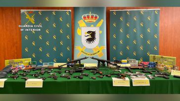 Operación EBANISTA: La Guardia Civil desarticula una trama de tráfico y venta ilegal de armas