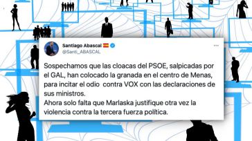 El Tribunal Supremo inadmite una querella del PSOE contra Santiago Abascal por calumnias