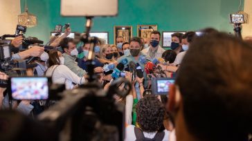 Santiago Abascal y su recado al Gobierno por los indultos: "Nos vemos en Colón"