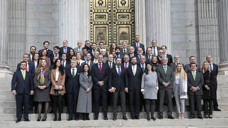 VOX presenta una enmienda a la totalidad al proyecto de reforma del Gobierno del art. 49 de la Constitución