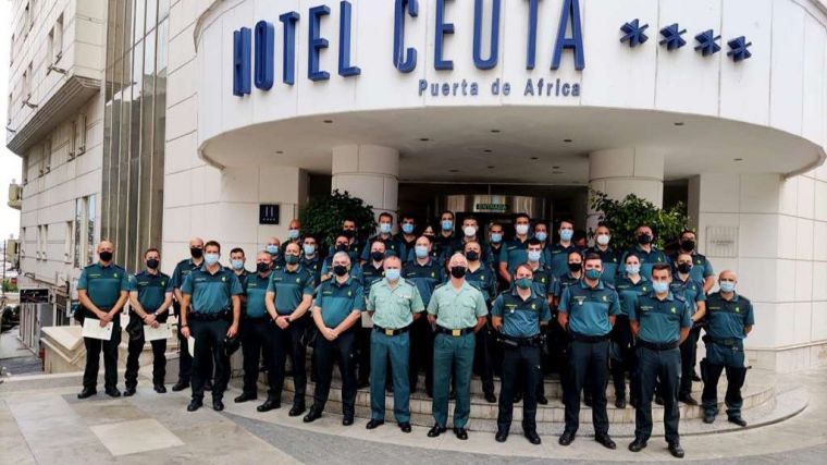 Vigilancia de fronteras y lucha contra la inmigración irregular en Ceuta