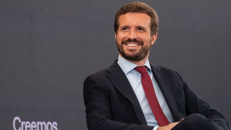 El líder del Partido Popular, Pablo Casado