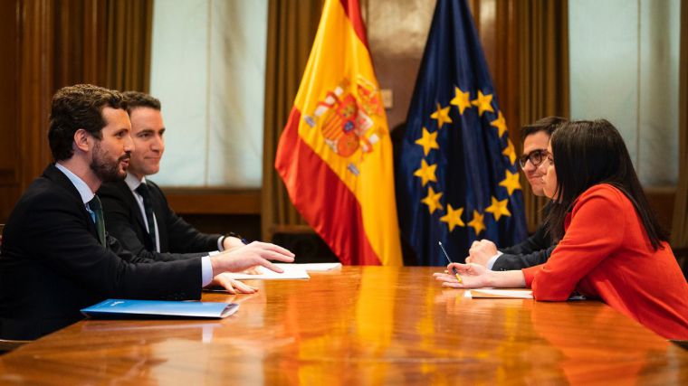 Inés Arrimadas y Pablo Casado