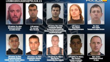 Policía Nacional: 10 fugitivos que podrían encontrarse en España