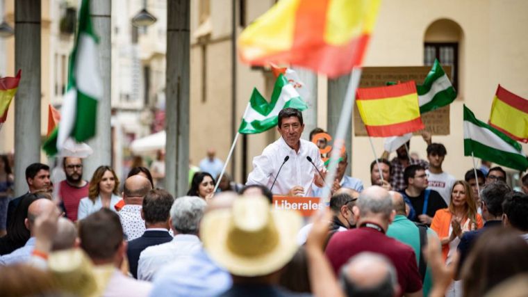 Juan Marín atiza a Espadas y protagoniza el minuto más visto del debate en Andalucía
