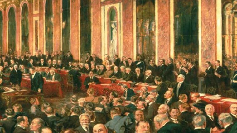 Firma del Tratado de Versalles