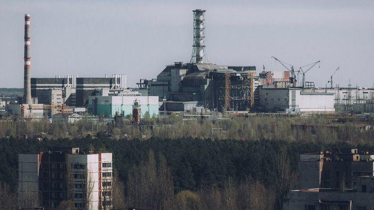 Imagen de una central nuclear en Ucrania