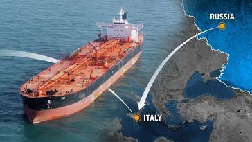 La hipocresía de Estados Unidos: Doblega a Europa a sanciones a Rusia mientras recibe su petróleo desde Italia