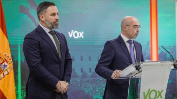 Abascal confirma que VOX «cumplirá con su obligación» ante el «golpe al Estado de Derecho» de Sánchez