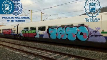 ¿Arte o vandalismo? 14 detenidos como autores de 98 grafitis en trenes