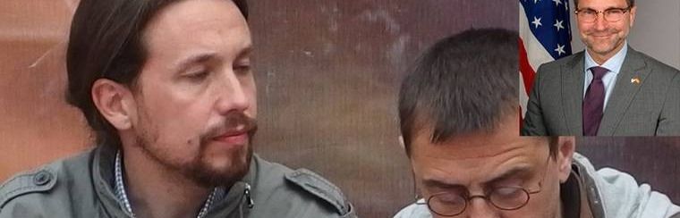 Pablo Iglesias prescindió de Monedero tras reunirse con el embajador de Estados Unidos