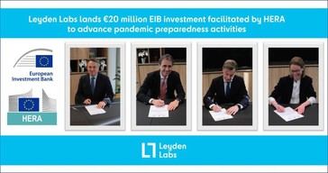 Leyden Labs recibe 20 millones de euros del BEI para mejorar la preparación ante pandemias
