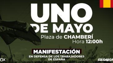 Uno de mayo: Manifestación en defensa de los trabajadores de España