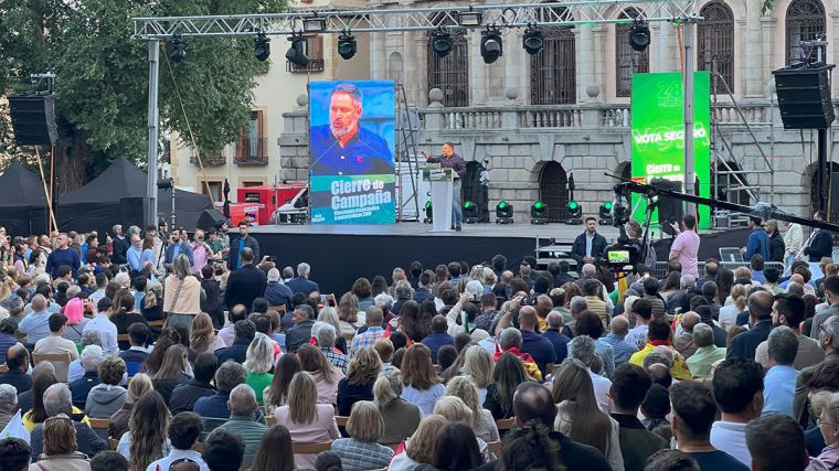 Abascal cierra la campaña y avisa: «Después del 28-M, ni regalos, ni chantajes»