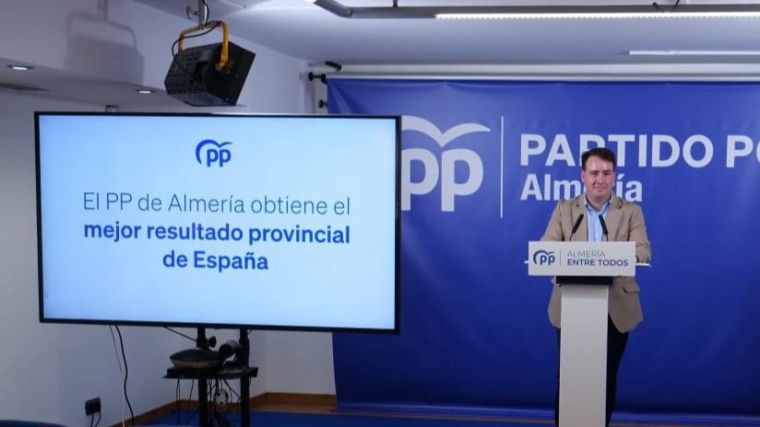 Almería se convierte en feudo nacional del Partido Popular