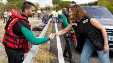 Ayuso pide a Sánchez la declaración de zona gravemente afectada y explica la criticada alerta del móvil