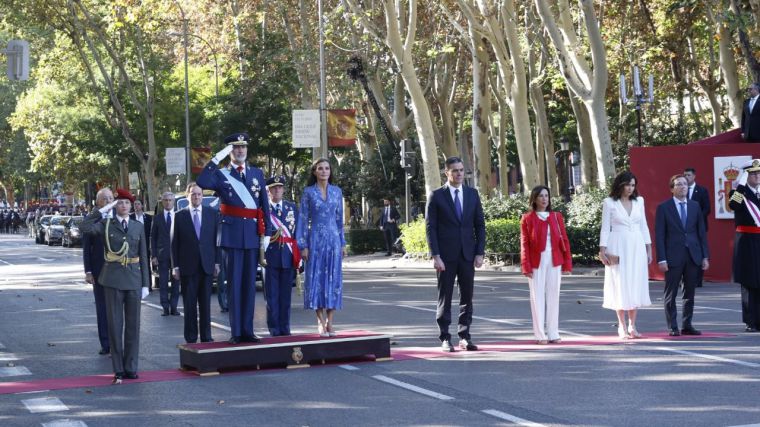 Movimiento ciudadano vinculado con Vox logra su objetivo: Gran pitada al presidente del Gobierno en el 12-O