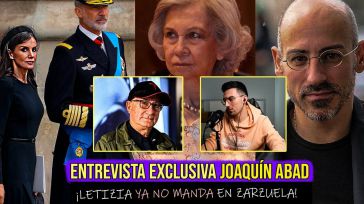 Entrevista a Joaquín Abad tras lograr el número 1 de ventas: "Letizia Ortiz ya no manda en Zarzuela"
