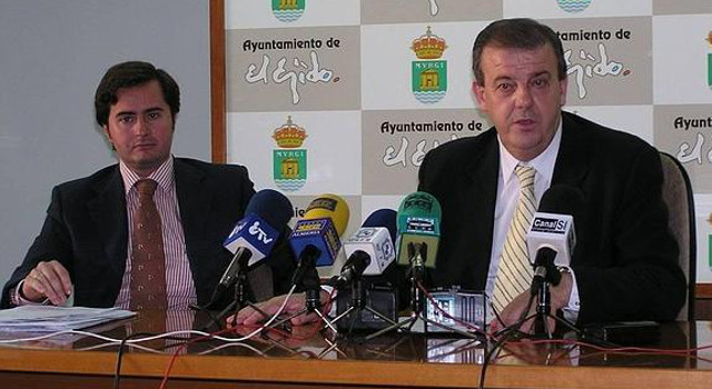 Juan Enciso, alcalde condenado del ayuntamiento de El Ejido