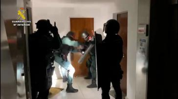 Guardia Civil: Cae un activo grupo de aluniceros español