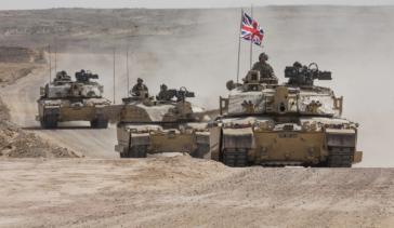Cientos de tanques del Ejército británico podrían contener amianto mortal