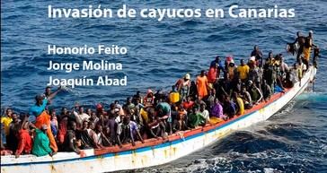 Invasión de cayucos en las Islas Canarias