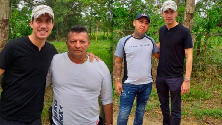 Juan Guaidó y sus polémicas fotos con narcos colombianos