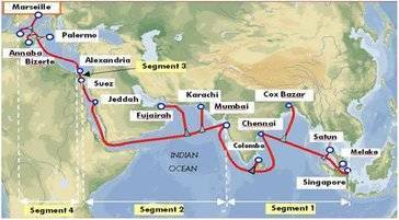 El Estado Islámico saboteó el cable submarino que interrumpió las comunicaciones entre Europa y Asia
