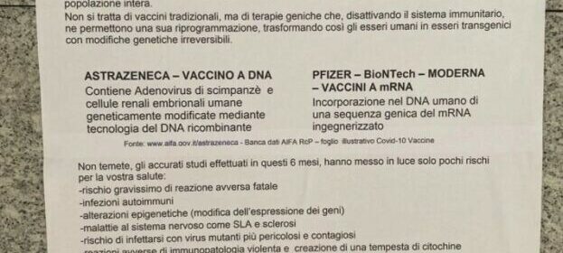 En la localidad italiana de Bérgamo se resiste al espanto que nos espera: vacunas, pretexto hacia el transhumanismo
