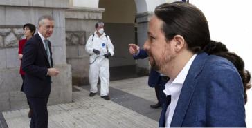 El partido de Pablo Iglesias denuncia que el gobierno de Pedro S&#225;nchez benefici&#243; al Pa&#237;s Vasco al pasar a la fase 1