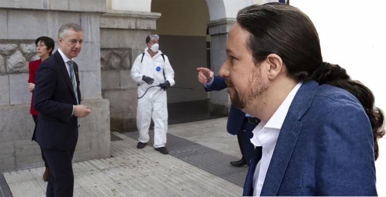 El partido de Pablo Iglesias denuncia que el gobierno de Pedro Sánchez benefició al País Vasco al pasar a la fase 1