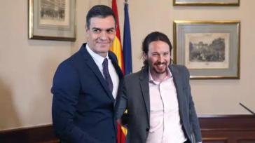 Pedro Sánchez y Pablo Iglesias