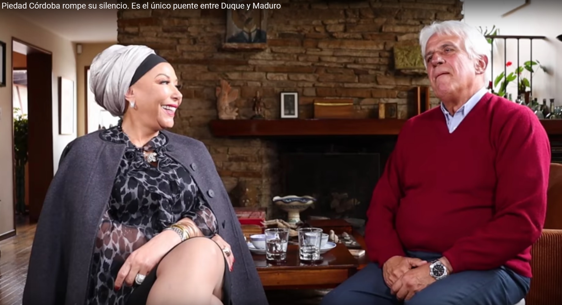 Polémicas declaraciones de la exsenadora colombiana Piedad Córdoba  vinculando a Rodríguez Zapatero con una mina de oro | mil21